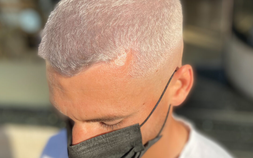 🔆 Corte Fade & Silver Color 🔆